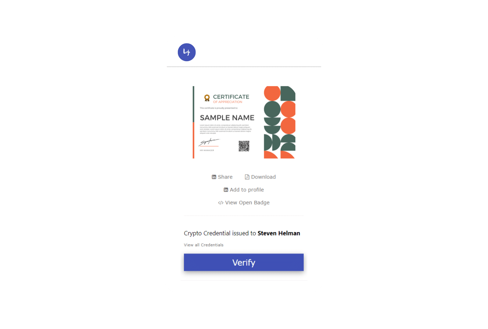 Offer Authentic, Verified, and Tamper-proof