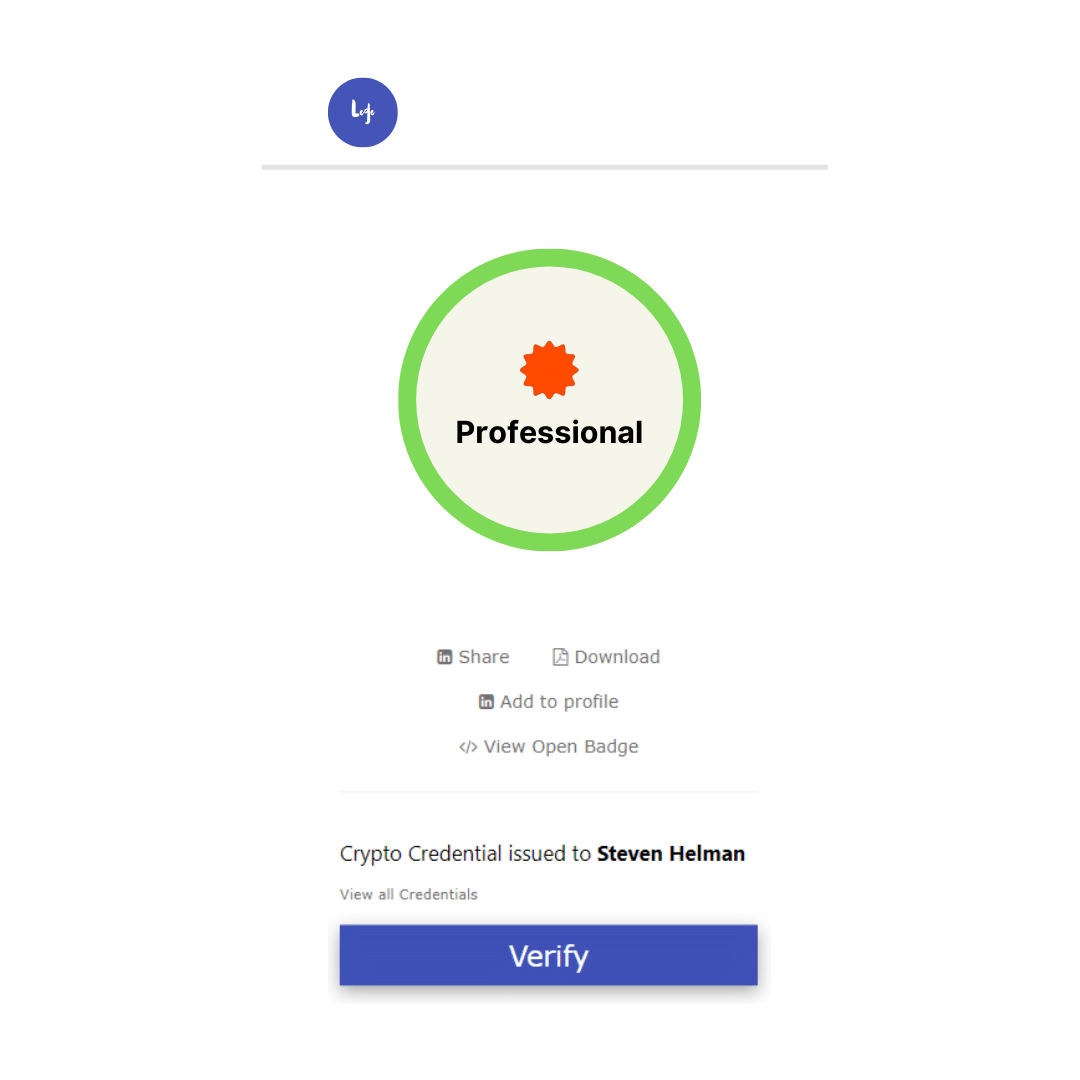 A Powerful Credentialing Platform
