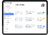 Transcript administration workflow icon