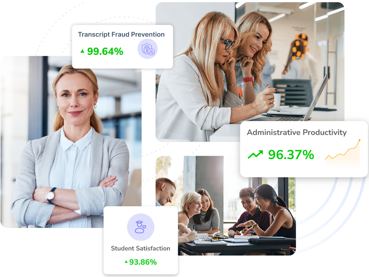 EduTranscript academic record illustration