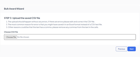 CertifyMe’s bulk award feature