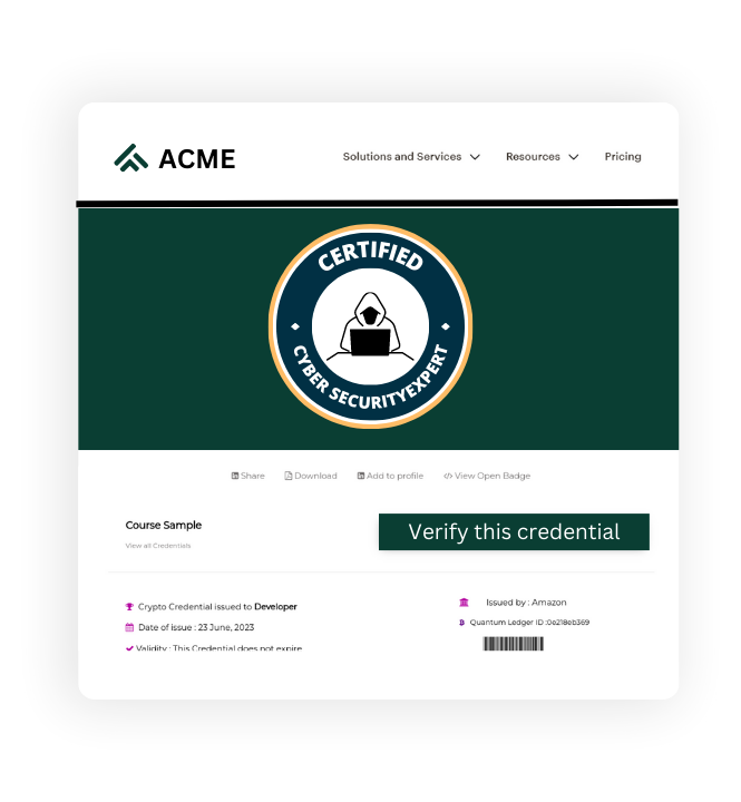 Digital Credentials for HR and L&D Group
